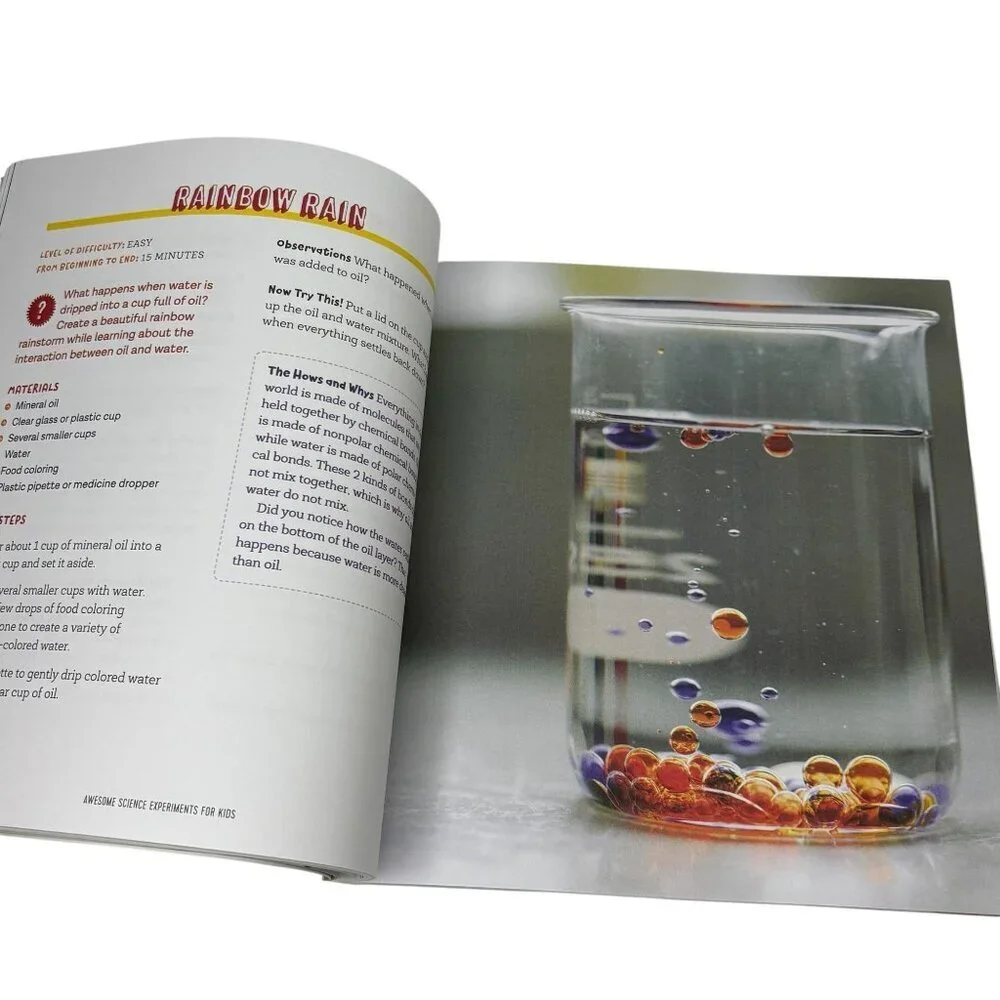 Science Experiments for Kids Books Steam Projects Book